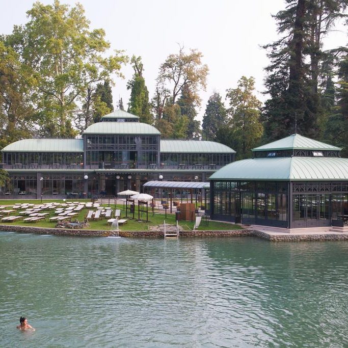Parco termale location cantina f.lli Zanoni Lazise